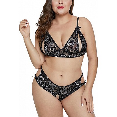 Dámské plus size spodní prádlo - set