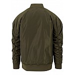 Zelená pánská oversize bomber bunda TB1619GR