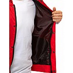 Moderní přechodná pánská bunda červená VTX3672