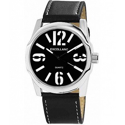 Klasické pánské hodinky Excellanc - černé