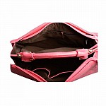 Trendy kabelka s mašličkou - růžová