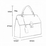 Kufríková kabelka - sivá