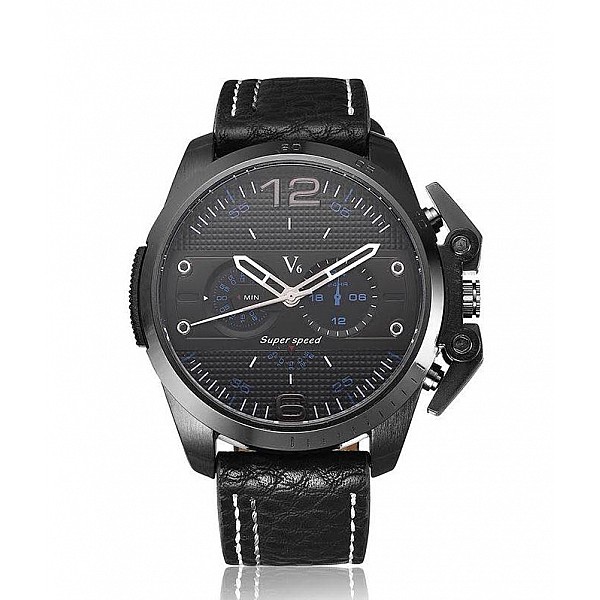 Pánské hodinky V6 - černé