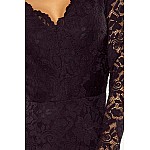 Krajkové dámské šaty Giona - černé v170-1