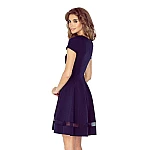 Stylové dámské šaty Diane tmavě modré vMM 003-2 Stylové dámské šaty Diane tmavě modré vMM 003-2