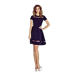 Stylové dámské šaty Diane tmavě modré vMM 003-2 Stylové dámské šaty Diane tmavě modré vMM 003-2