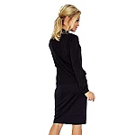 Elegantní dámská halenka černá v140-5 Elegantní dámská halenka černá v140-5
