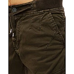 Pánské stylové zelené joggery vux1827 Pánské stylové zelené joggery vux1827