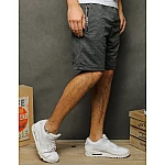 Trendy černošedé pánské teplákové kraťasy vsx2002 Trendy černošedé pánské teplákové kraťasy vsx2002
