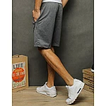 Trendy šedé pánské teplákové kraťasy vsx2001 Trendy šedé pánské teplákové kraťasy vsx2001