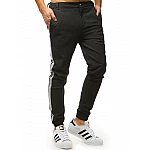 Moderní černé pánské joggery vux1475 Moderní černé pánské joggery vux1475