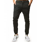 Moderní černé pánské joggery vux1475 Moderní černé pánské joggery vux1475