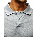 Světlešedé pánské polo tričko vpx0203 Světlešedé pánské polo tričko vpx0203