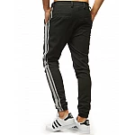 Moderní černé pánské joggery vux1475 Moderní černé pánské joggery vux1475