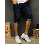 Pánské modré trendy riflové kraťasy vsx1206 Pánské modré trendy riflové kraťasy vsx1206