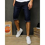 Pánské modré trendy riflové kraťasy vsx1206 Pánské modré trendy riflové kraťasy vsx1206