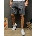 Trendy šedé pánské teplákové kraťasy vsx2001 Trendy šedé pánské teplákové kraťasy vsx2001
