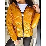 Perfektní dámská žlutá přechodná bunda vty1407 Perfektní dámská žlutá přechodná bunda vty1407