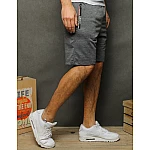 Trendy šedé pánské teplákové kraťasy vsx2001 Trendy šedé pánské teplákové kraťasy vsx2001