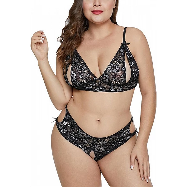 Dámské plus size spodní prádlo - set Dámské plus size spodní prádlo - set
