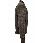 Zelená pánská army bomber bunda TB1621GR