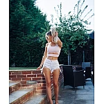 Dámský crop top růžový Dámský crop top růžový