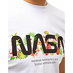 Zajímavé bílé pánské tričko NASA VRX4440 Zajímavé bílé pánské tričko NASA VRX4440