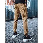 Hnědé moderní pánské joggery VUX3297 Hnědé moderní pánské joggery VUX3297