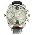 Pánské hodinky Oulm Dual Silver White Pánské hodinky Oulm Dual Silver White