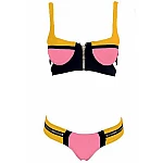Plavky se zipem - Pink Plavky se zipem - Pink