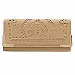 Trendy peněženka - Metal Design Béžová