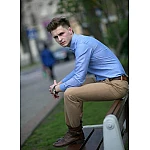 Pánská košile světlemodrá Pánská košile světlemodrá