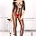 Černé bodystocking Aleena