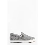 Dámské tenisky Slip On Mettalic - stříbrné Dámské tenisky Slip On Mettalic - stříbrné