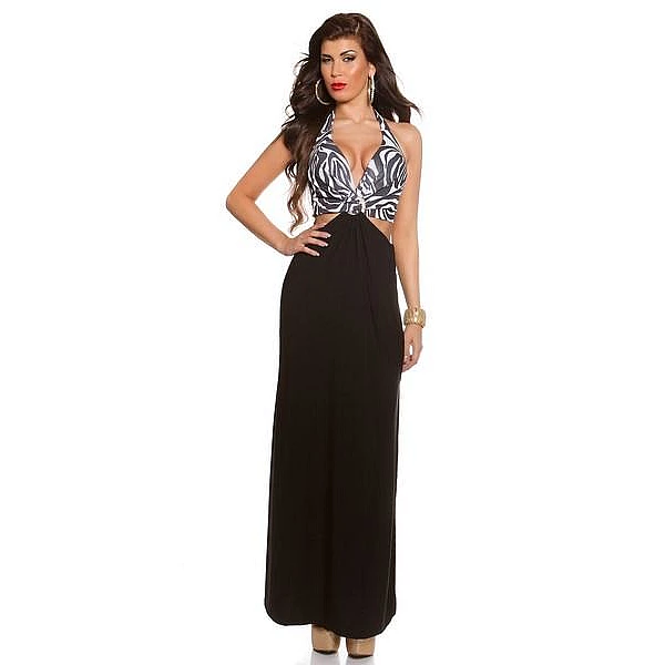 Dámské trendy šaty Kenley - zebra Dámské trendy šaty Kenley - zebra