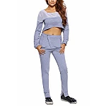Dámská trendy souprava Louise - šedá Dámská trendy souprava Louise - šedá