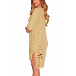Dámský svetr Rayna - khaki Dámský svetr Rayna - khaki