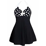 Swimdress plavky - černobílé Swimdress plavky - černobílé