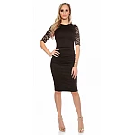Elegantní černé dámské šaty Patricia Elegantní černé dámské šaty Patricia