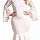 Bodycon plus size šaty Cameron - bílé