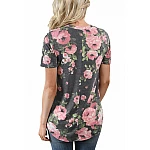 Dámské triko Floral - šedé Dámské triko Floral - šedé
