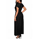 Dlouhé dámské šaty Skylar - černé Dlouhé dámské šaty Skylar - černé