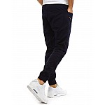 Pánské modré trendy joggery vux1889