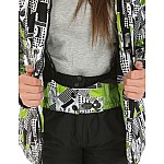 Sportovní dámská zimní bunda - zelená vty0541