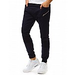 Pánské modré trendy joggery vux1889