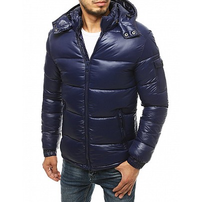 Zimní pánská bunda modrá vtx3471