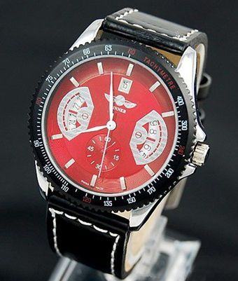 Pánské mechanické hodinky F1 Red