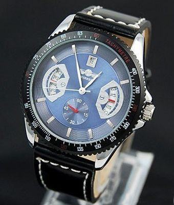 Pánské mechanické hodinky F1 Blue
