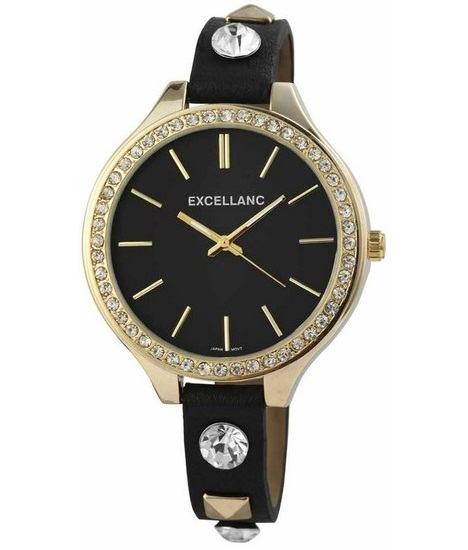 Dámské hodinky Excellanc Elegant - černé