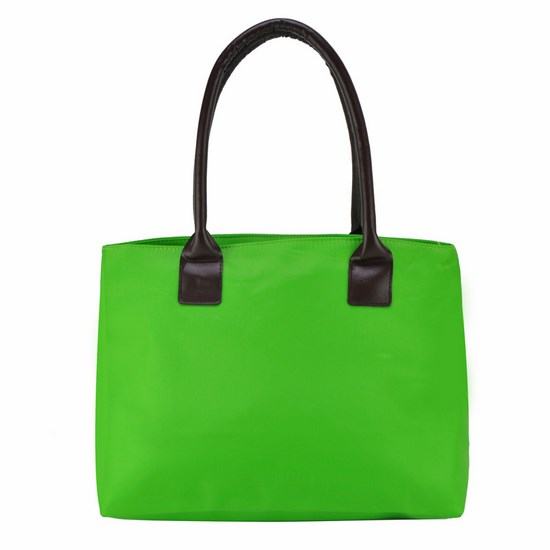 Zelená plátěná taška